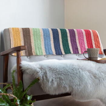Rainbow Blanket Crochet Kit, 2 of 9