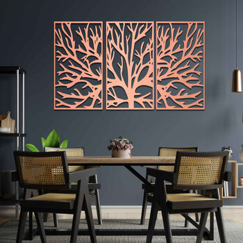 Tree Of Life Branches Wooden Wall Art Room Decor, 3 of 9