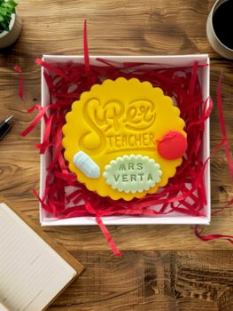 Thank You Teacher Letterbox Vanilla Cookie, 2 of 12