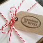 Personalised 'Away For Christmas Eve' North Pole Letter, thumbnail 4 of 4