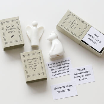 Send A Hug, Bear Hug Matchbox Gift, 4 of 4
