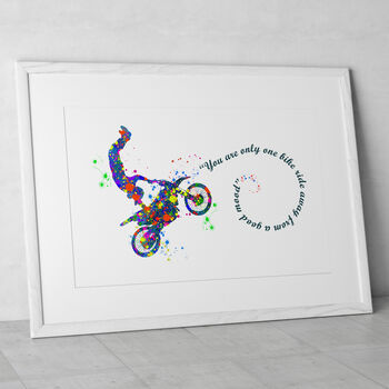 Motocross Personalised Poster, 2 of 4