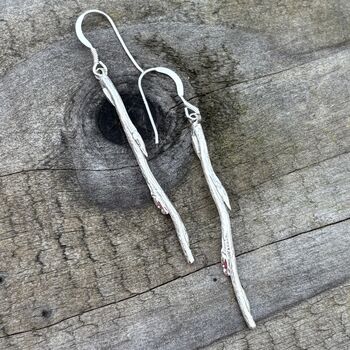 Silver Willow Earrings, 3 of 6