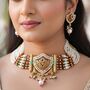 Traditional Multi Strand White Pearl Diana Choker, thumbnail 2 of 4