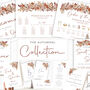 Wedding Choose A Seat Sign Autumn Floral, thumbnail 5 of 5