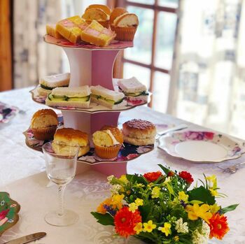 Floral Afternoon Tea Table Decorations Pack, 4 of 11