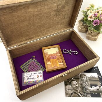 Mummy's Favourite Memories Wooden Memory Box, 6 of 11