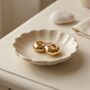 Chunky U Shape Hoops Gold Non Tarnish Waterproof, thumbnail 6 of 10