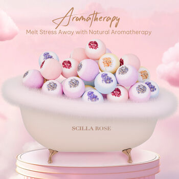 Nine Piece Bath Bomb Gift Set For Her, 9 of 10