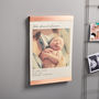 Personalised Baby Photo Copper Hanging Print, thumbnail 1 of 3