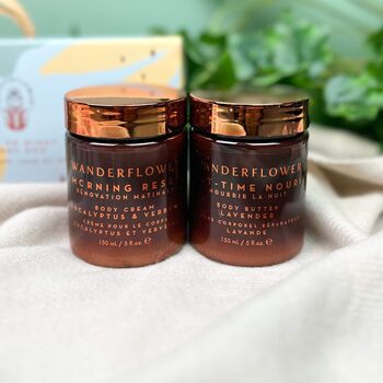 Day To Night Body Cream And Body Butter Gift Set, 3 of 4