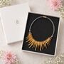 Cascade Fringe Statement Necklace, thumbnail 3 of 4