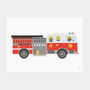 Fire Engine Print, thumbnail 2 of 3