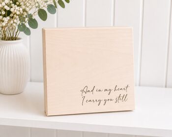 And In My Heart Baby Loss Keepsake Box, 2 of 7