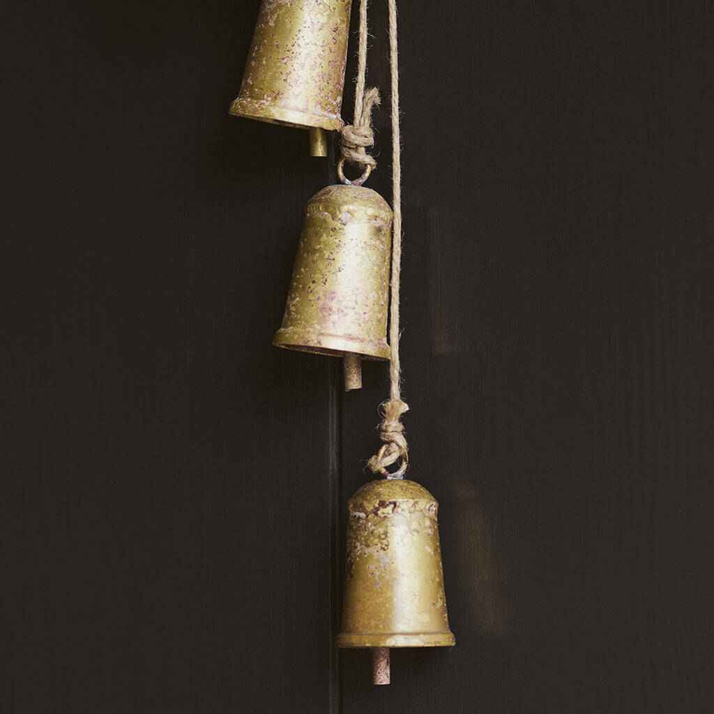 Barnaby Brass Bell Chime By Rowen & Wren