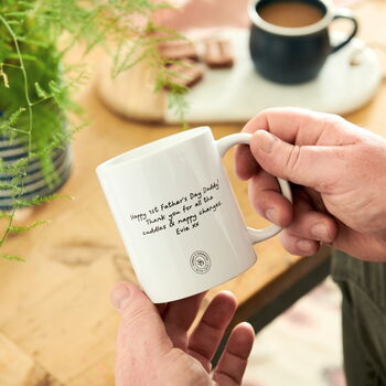 Personalised Father's Day Photo Mug, 2 of 5