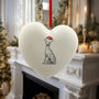 Whippet Ceramic Bauble, thumbnail 5 of 6