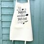 Personalised 'Daddy's Little Chef' Apron, thumbnail 4 of 10