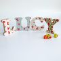 Retro Style Large Wooden Letters, thumbnail 2 of 6