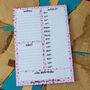 Pink Faux Terrazzo Daily Planner, thumbnail 6 of 9