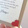 Letter To Daddy Keepsake Card, thumbnail 3 of 7