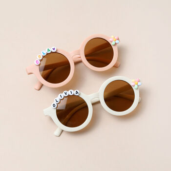 Personalised Girls Floral Sunglasses, 8 of 9