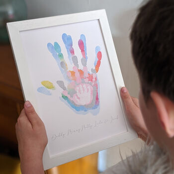 Personalised Family Handprint Print, 2 of 4