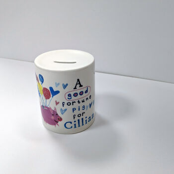 Personalised Ceramic Money Box, 7 of 7