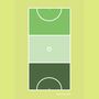 Netball Court Graphic Print In Team Colours, thumbnail 9 of 12