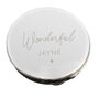 Personalised Single Heart Compact Mirror, thumbnail 6 of 6