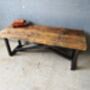 Industrial Reclaimed Custom Coffee Table Tv Stand 205, thumbnail 1 of 6