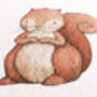 Children's Woodland Baby Animal Nursery Wall Art Print, thumbnail 7 of 11