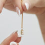 Little Letter Necklace Silver Or 18ct Gold Plated Vermeil, thumbnail 1 of 7