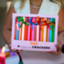 Colourful Multi Stripe Christmas Crackers, thumbnail 1 of 6