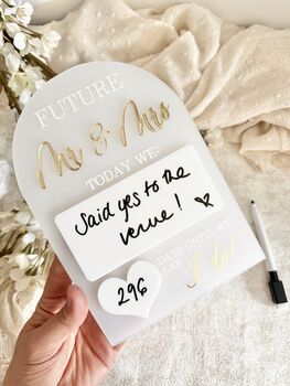 Wedding Planning Milestone Board, 4 of 4