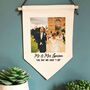 Wedding Or Anniversary Personalised Photo Gift Banner, thumbnail 7 of 11