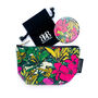 Washable Makeup Bag Colourful Tropical Flowers, thumbnail 6 of 9