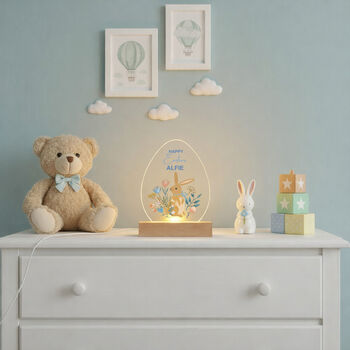 Personalised Easter LED Egg Plaque, 3 of 8