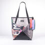 Triangle Up Cycled Tote Bag, thumbnail 7 of 12