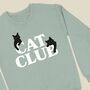 Cat Club Women's Sweatshirt, thumbnail 1 of 4