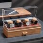 Wooden Watch Case For Men Christmas Gift Oak, thumbnail 1 of 7