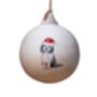 Bearded Collie Ceramic Bauble, thumbnail 2 of 2