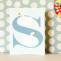 Mini S For Swans Card, thumbnail 3 of 6