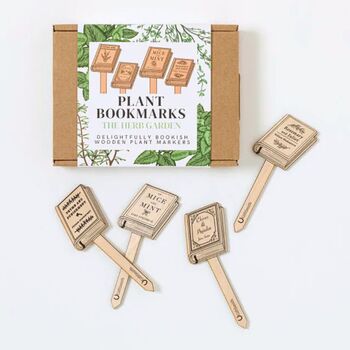 Plant Marker Pun Bookmarks: The Herb Garden, 2 of 6