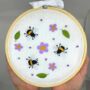 Beginners Embroidery Kit, Bees And Flowers, thumbnail 9 of 9
