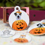 Premium Personalised Dog Cute Halloween Pet Tag, thumbnail 9 of 11