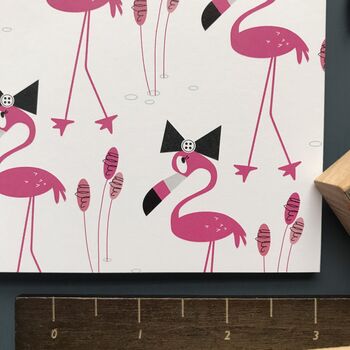 Flamingo A5 Notebook Or Notebook Set, 5 of 12
