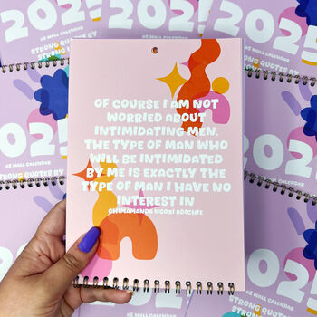 2025 Strong Quotes By Strong Woman Calendar, 2 of 8