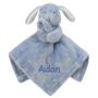 Personalised Baby Rabbit Comforter Embroidered Gift, thumbnail 1 of 6