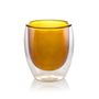 Double Wall Coloured Glass Cup 80ml, thumbnail 3 of 4